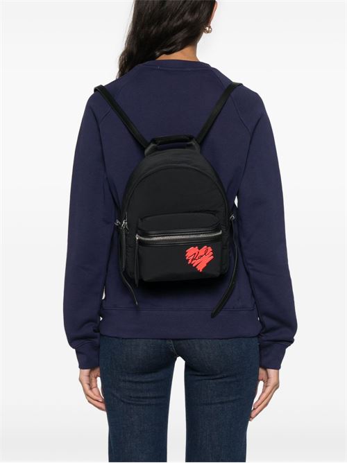 Zaino donna nero in tessuto Karl Lagerfeld | A1W30425999